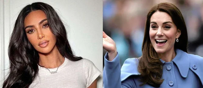 Kim Kardashian Joins Kate Middleton Discourse
