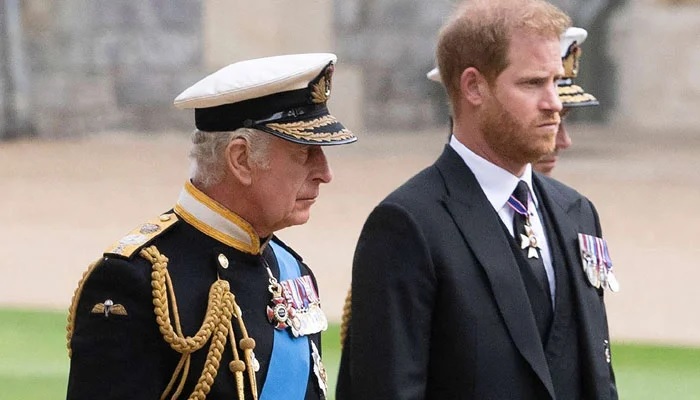 Prince Harry Meeting with Father King Charles