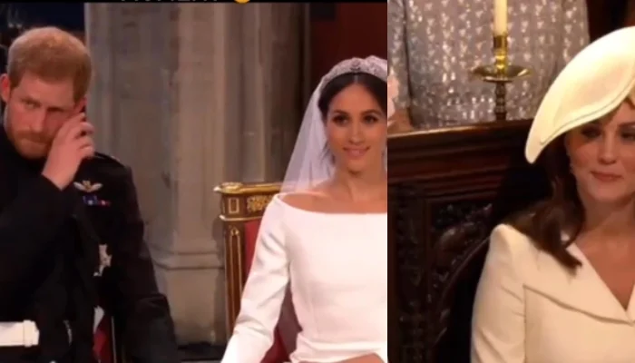 Royal Family's Bizarre Expressions at Prince Harry and Meghan Markle's Wedding