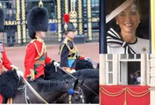 Prince William Displays Horseback Skills as Kate Middleton Appears on balcony