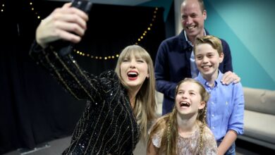 Taylor Swift with Prince William and Children's
