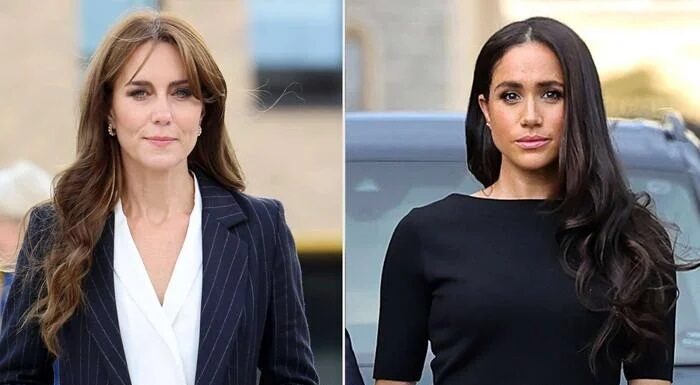 Meghan Markle and Kate Middleton