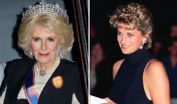 Queen Camilla Faces Backlash Over Removal of Princess Diana’s Photographs from the Royal House