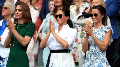 Kate and Meghan's Fake Smiles at Wimbledon Reveal Trouble in Paradise