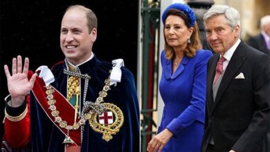 Carole and Michael Middleton's home nearly loses roof after Prince William's visit