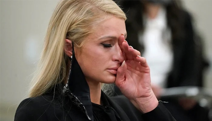 Paris Hilton's music video shoot faces fiery mishap