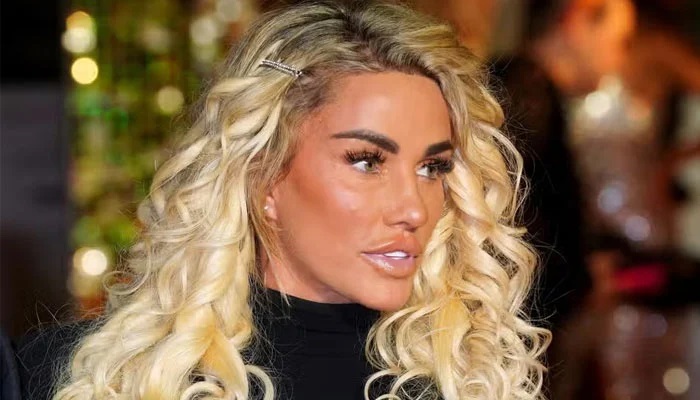 Katie Price Draws Attention to Her Newly Branded Facelift