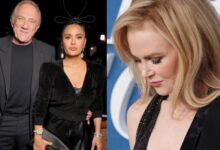 Nicole Kidman's heated exchange with Salma Hayek