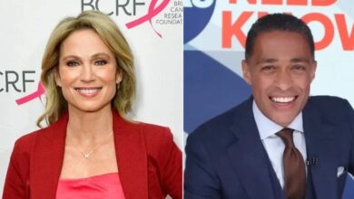 T.J. Holmes pals beg 'controlling' Amy Robach to chill: Source