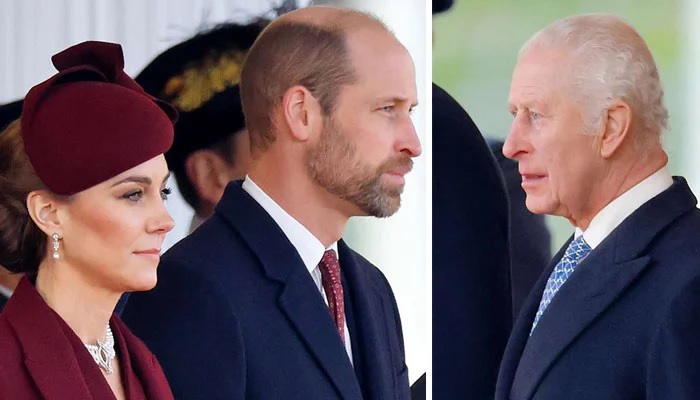 Prince William and Kate Middleton take the lead away from King Charles in public