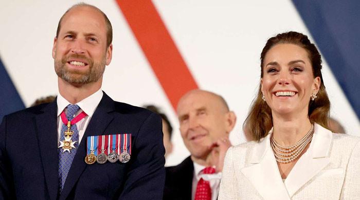 Royal Fans Go Wild Over Prince William and Kate Middleton's Rare PDA at VE Day Celebration