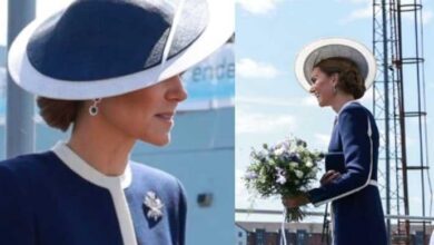 Kate Middleton Stuns at HMS Glasgow Ceremony But Prince William's Solo Arrival Sparks Buzz