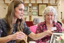 Kate Middleton Stuns in Mourning Colors After Facing Backlash Over Rugby Outing