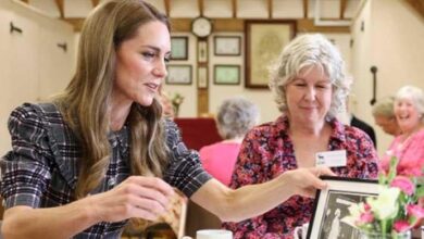 Kate Middleton Stuns in Mourning Colors After Facing Backlash Over Rugby Outing