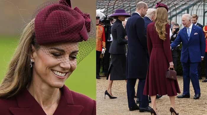 Kate Middleton Sparks Buzz Over Curtsy Protocol During Trump Visit to Windsor Castle