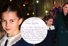 Prince William and Princess Kate Deliver a Secret Letter to Princess Charlotte and You Won't Believe What's Inside