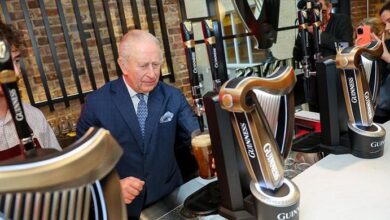 King Charles Stuns Crowd With Perfect Guinness Pour As Cheeky Foam Moustache Steals Show