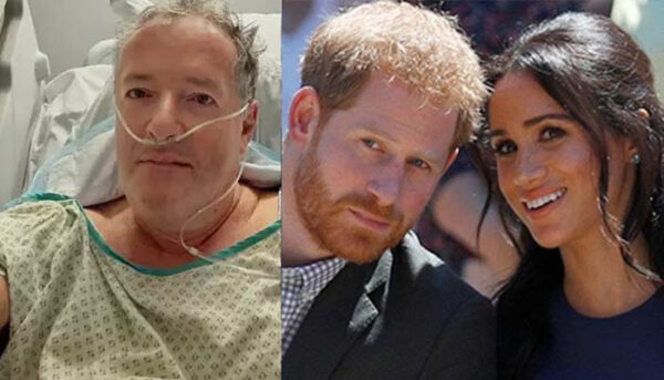 Prince Harry and Meghan Markle Stay Silent as Piers Morgan Is Rushed to Hospital in Shock Health Scare
