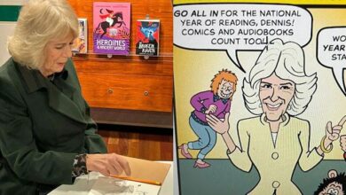 Queen Camilla Stuns Children by Drawing Her Own Cartoon as Royals Rally Behind Reading Push