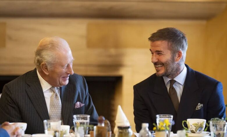 King Charles and David Beckham's Unusual Laugh Shocks Guests at Highgrove
