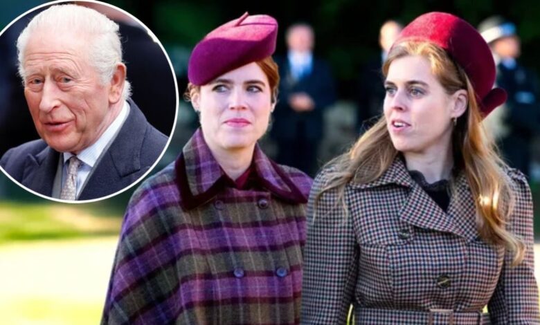 How King Charles Is Safeguarding Princess Beatrice and Eugenie Amidst Daunting Threats